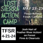 Feather River Action! on Forest Fires and Clearcuts